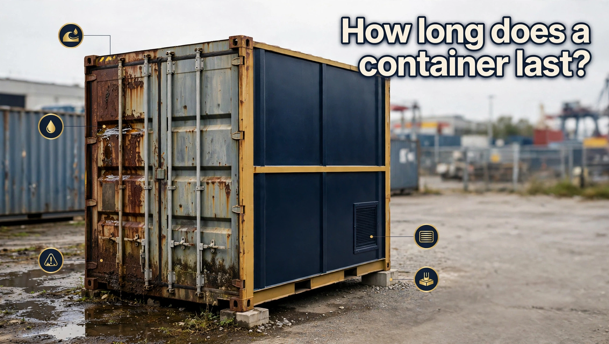 How long does a shipping container last? What actually shortens its life, and how to add years