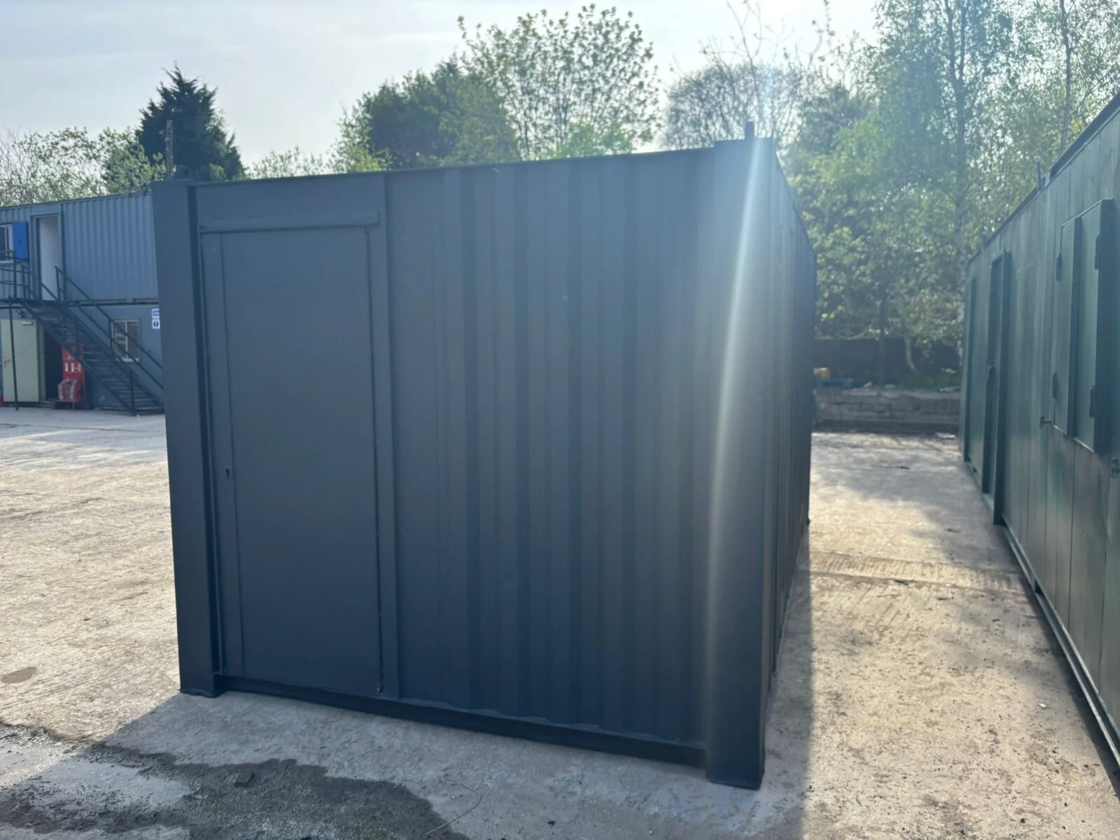 20ft Anti Vandal Office canteen with partition any colour — view 4