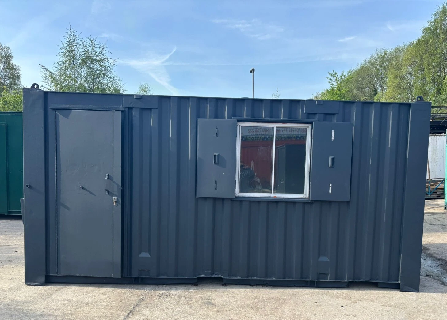 20ft Anti Vandal Office canteen with partition any colour — view 5