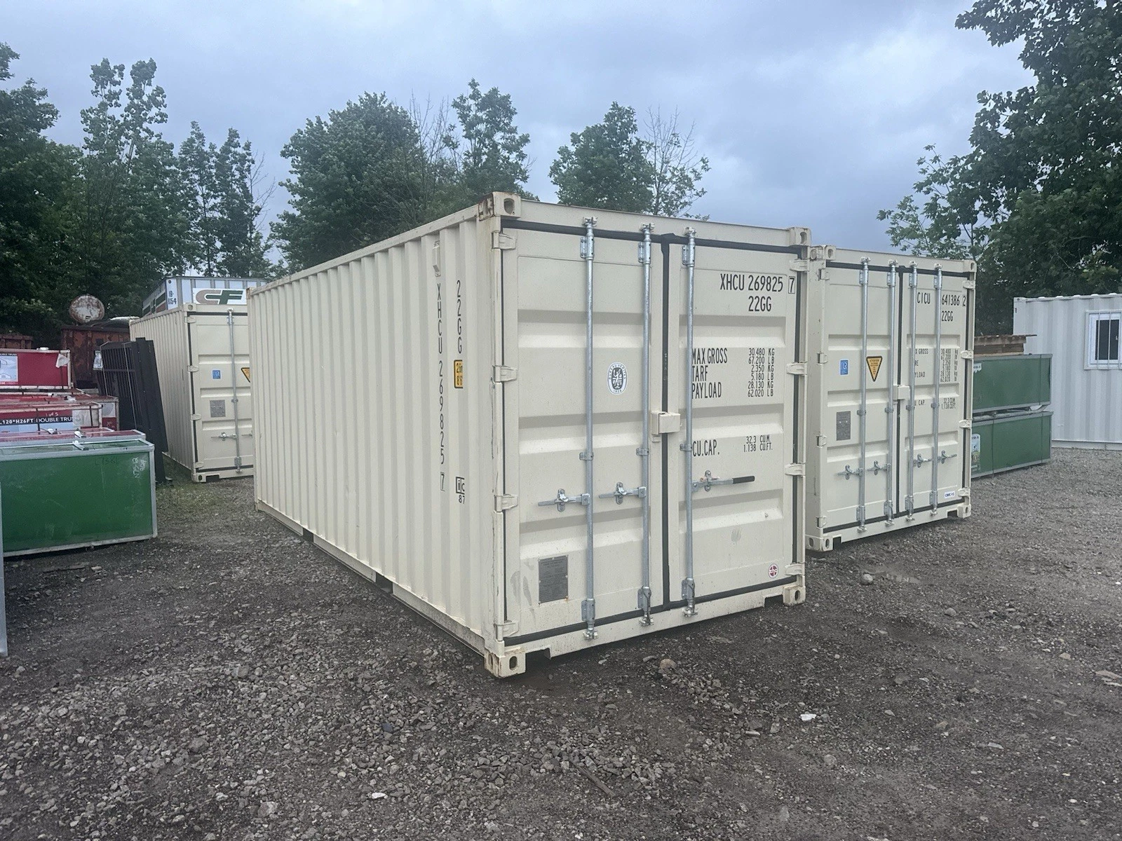 20ft Open Side Shipping Container – One Trip – With Side Doors — view 2