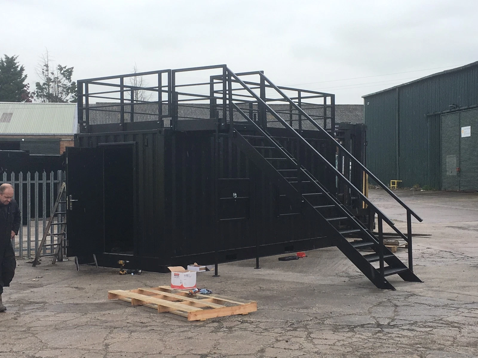 20ft Side Door One Trip Shipping Container/conversion/bar
