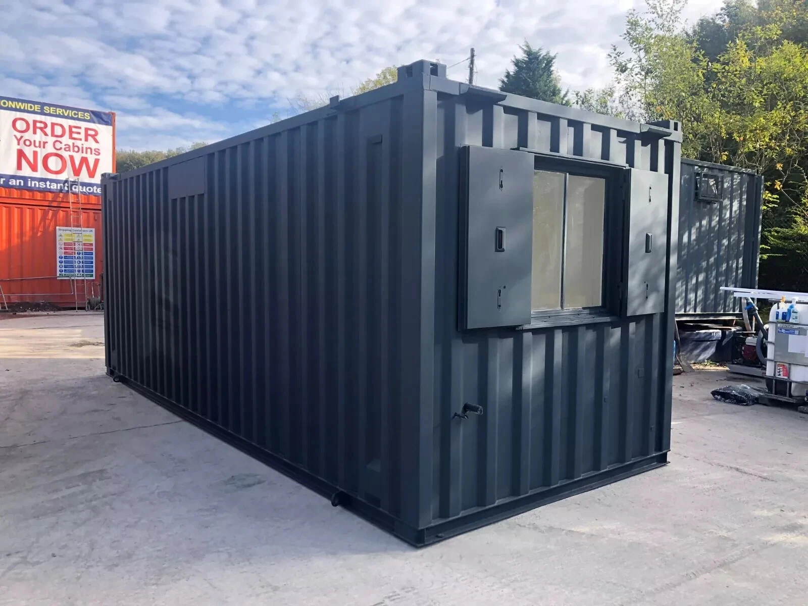 20FT X 8FT Office/Canteen/Toilet Anti Vandal/ Shipping Container — view 4