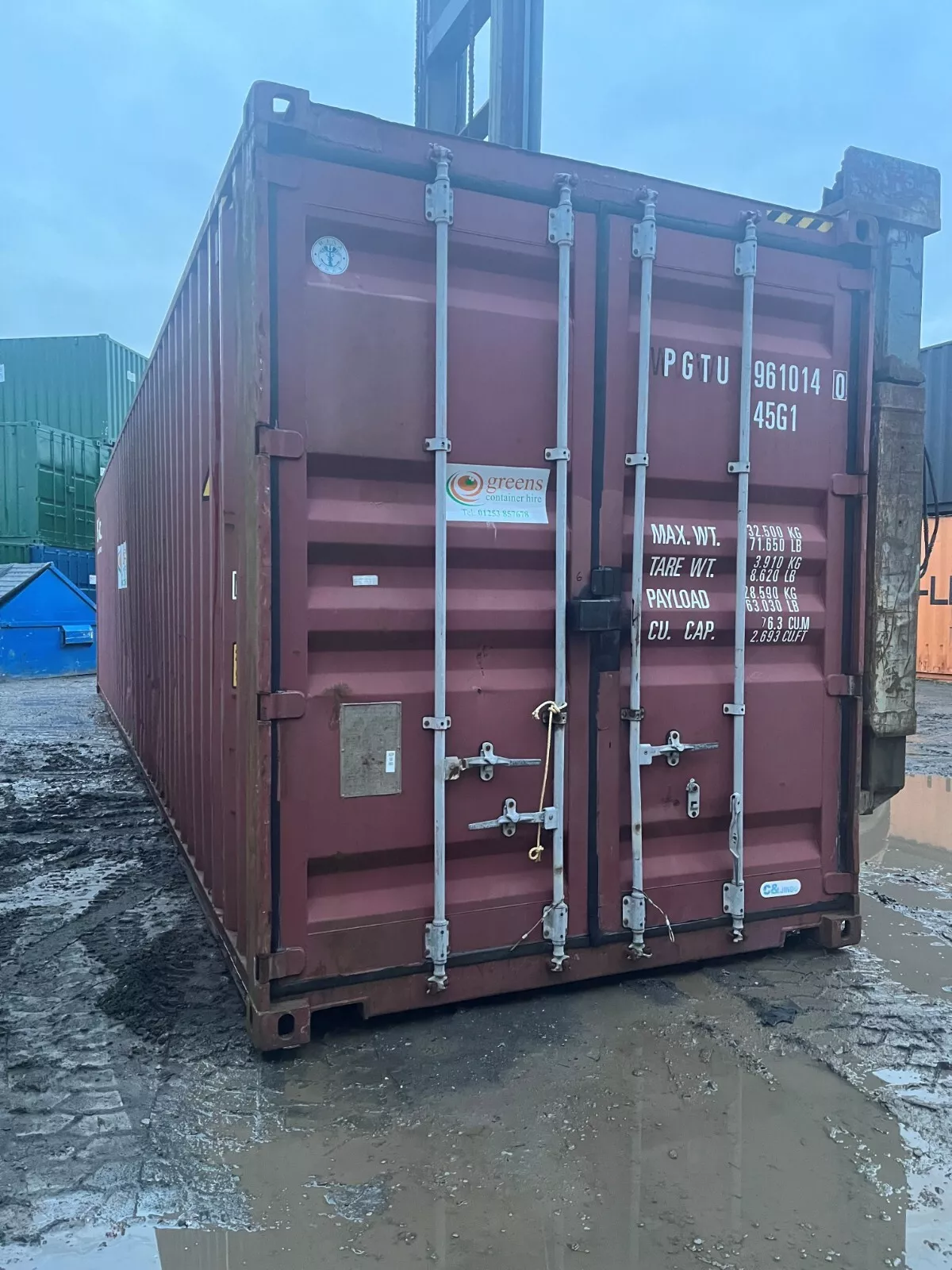40FT Hi Cube Shipping Container — view 4