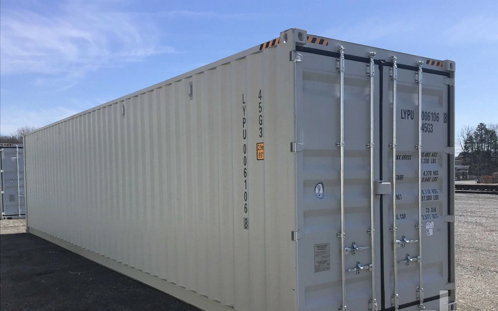 40ft High Cube Container with 2 Side Doors – One Trip — view 3