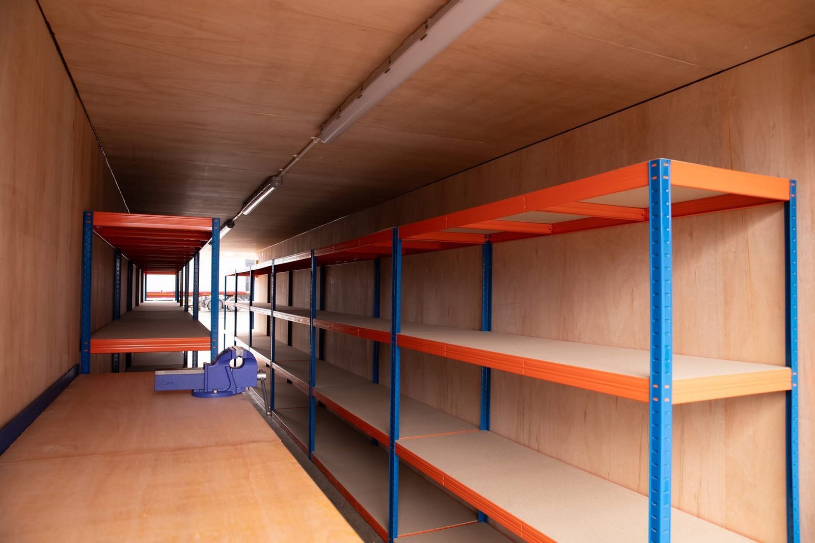 40ft Tunnel Container – Fully Shelved Mobile Workshop — view 3
