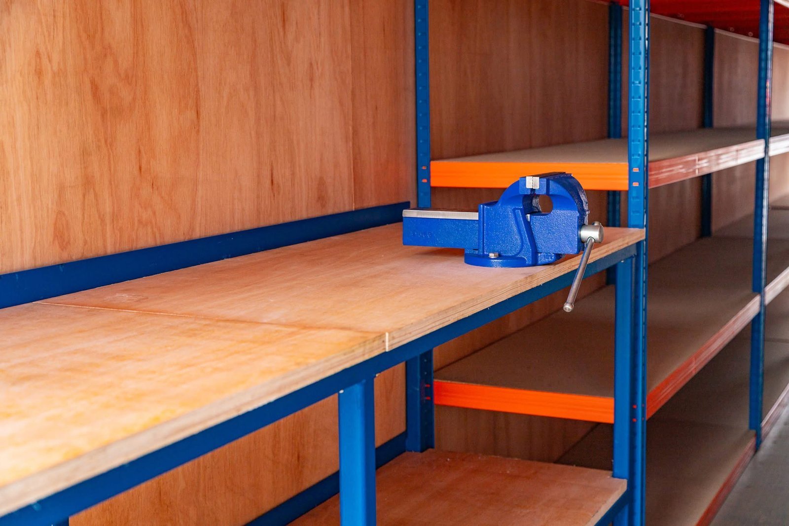 40ft Tunnel Container – Fully Shelved Mobile Workshop — view 4