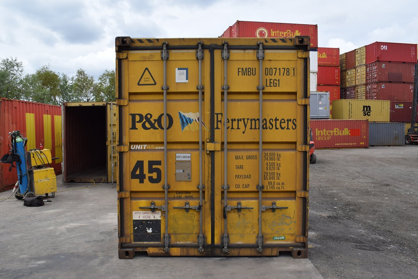 45Ft Hc Shipping Container High Cube Wind And Watertight-Cargo Worthy — view 4