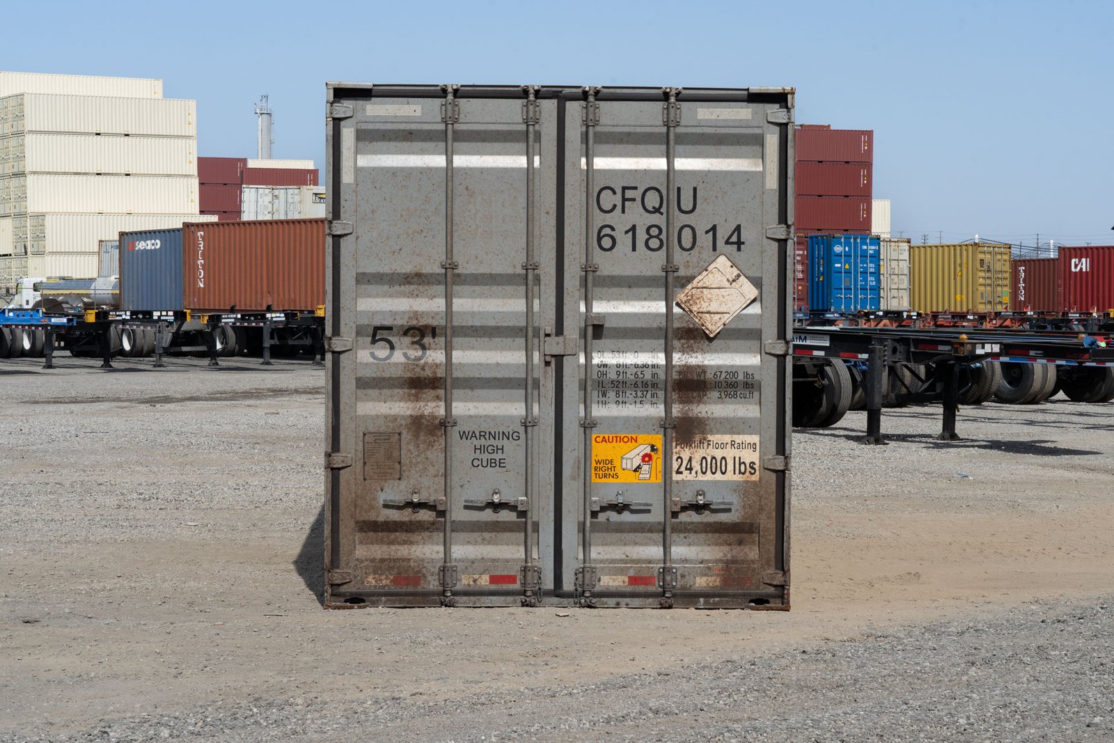 53-foot High Cube Shipping Container – Cargo-worthy — view 3