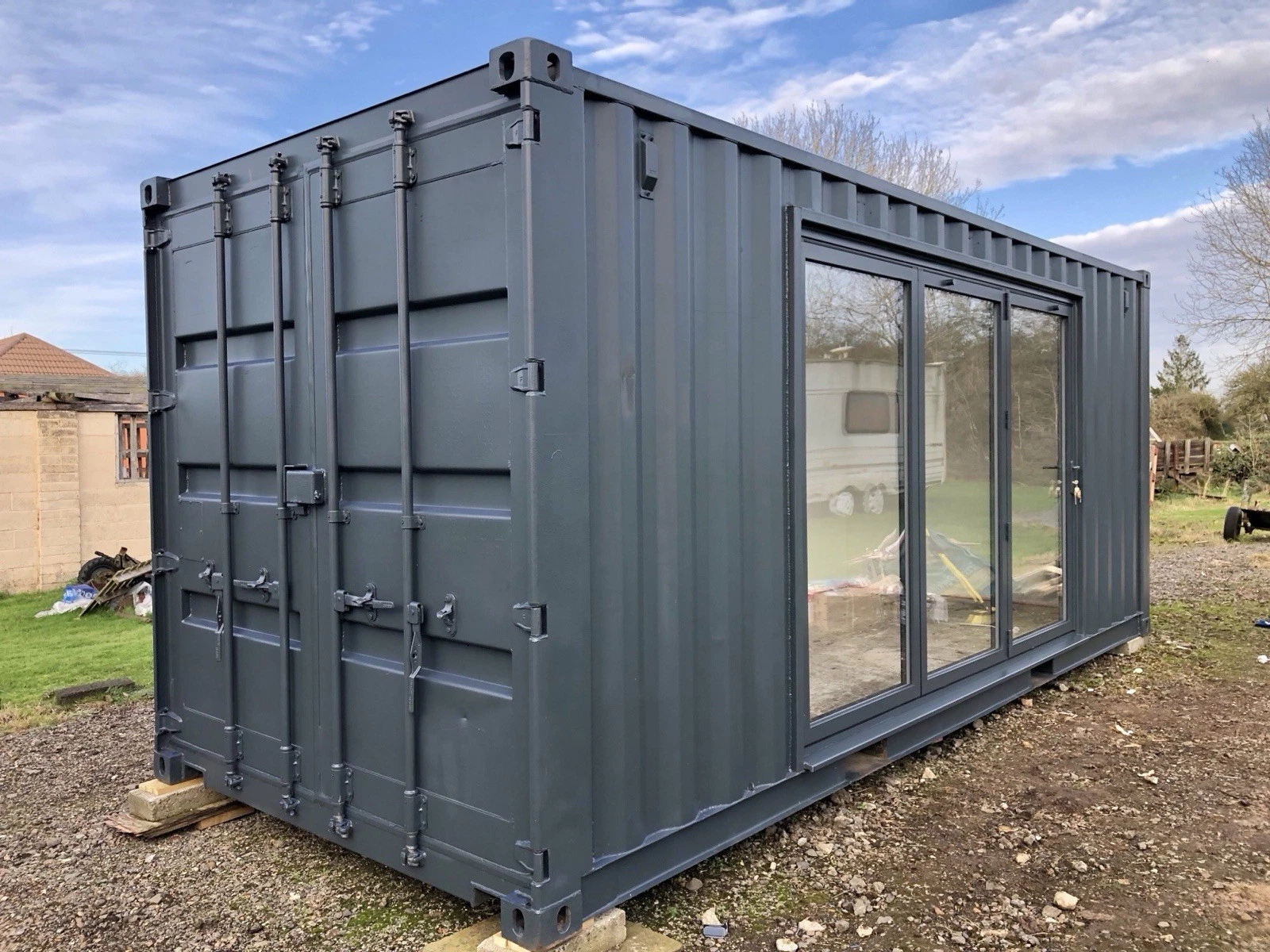 Converted Shipping Container Office Gym 20ft