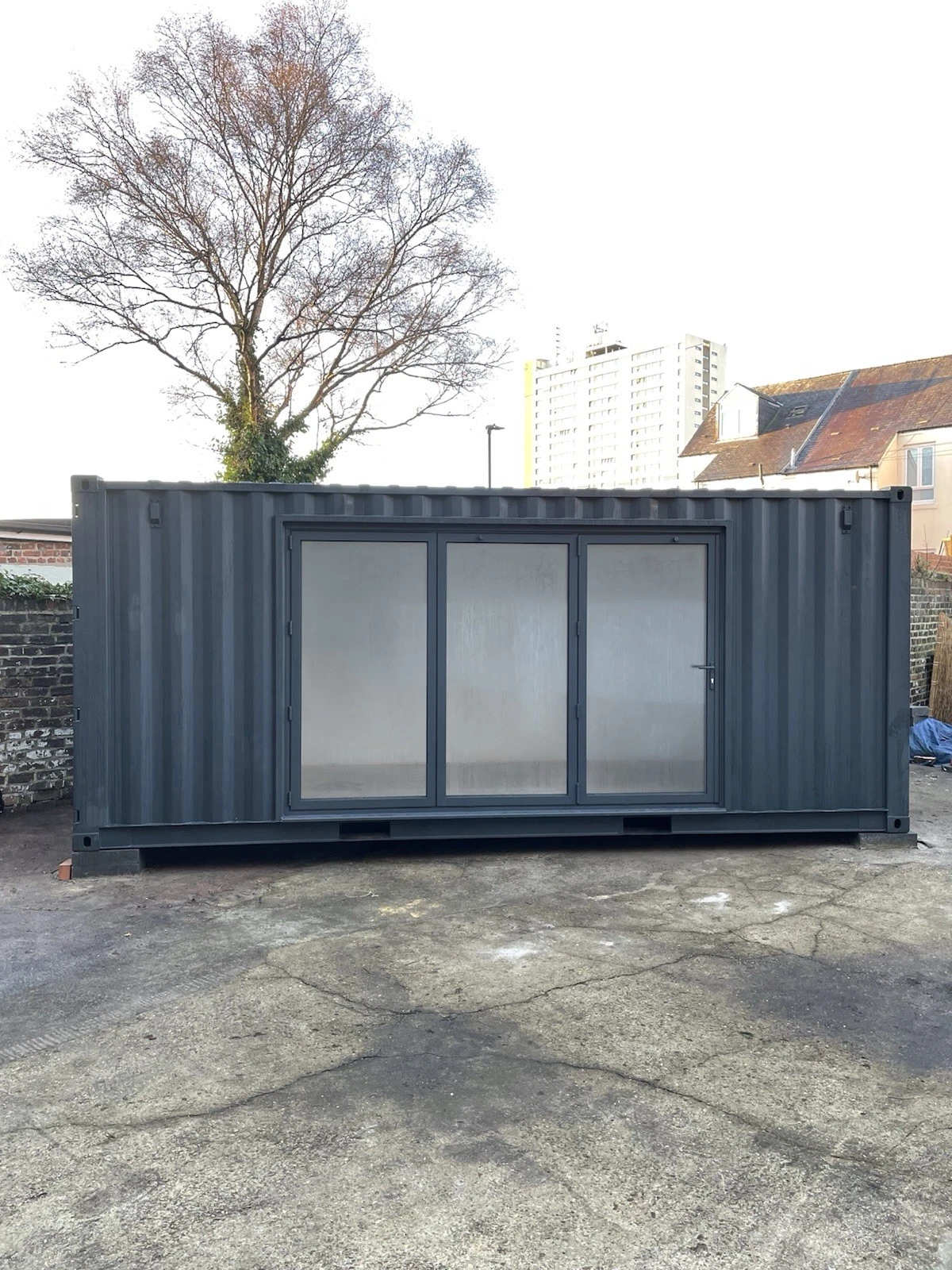 Converted Shipping Container Office Gym 20ft — view 5
