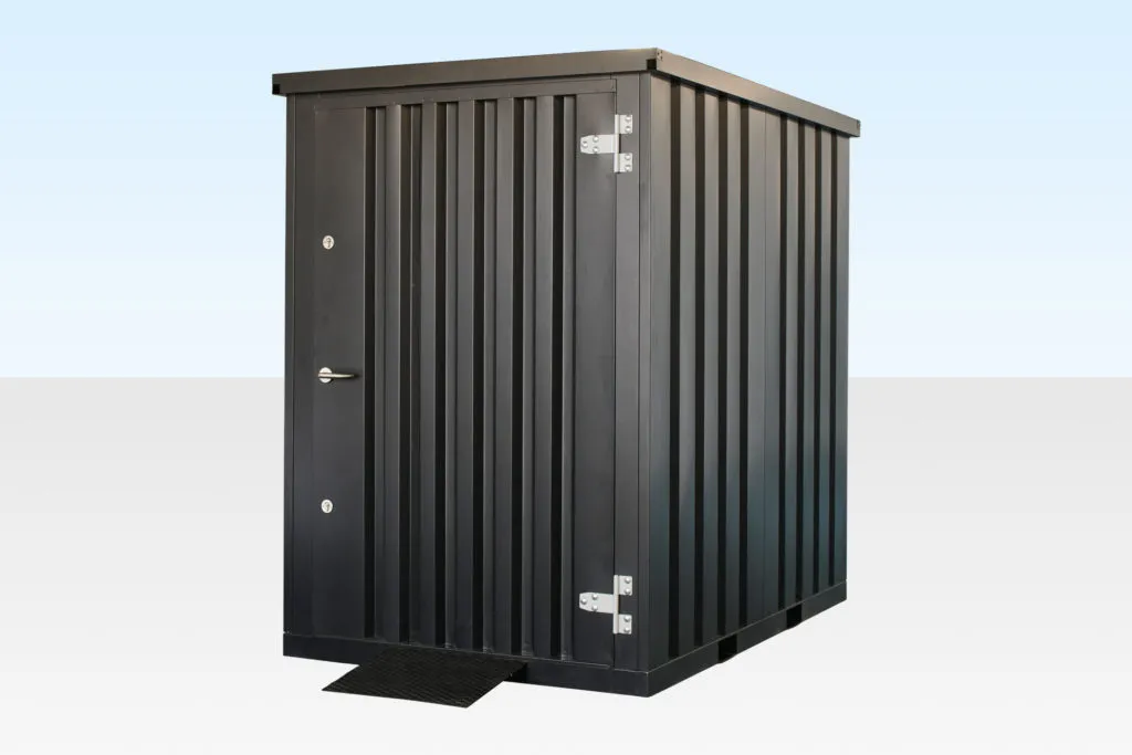 Flat Pack Metal Garden Store — view 2
