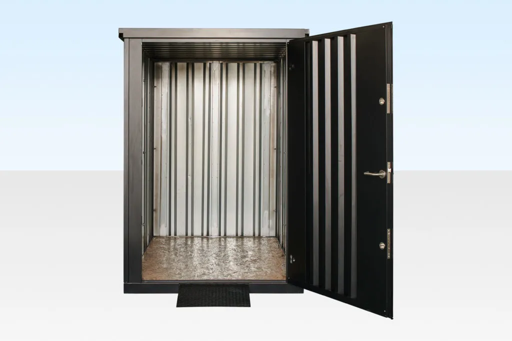 Flat Pack Metal Garden Store — view 3