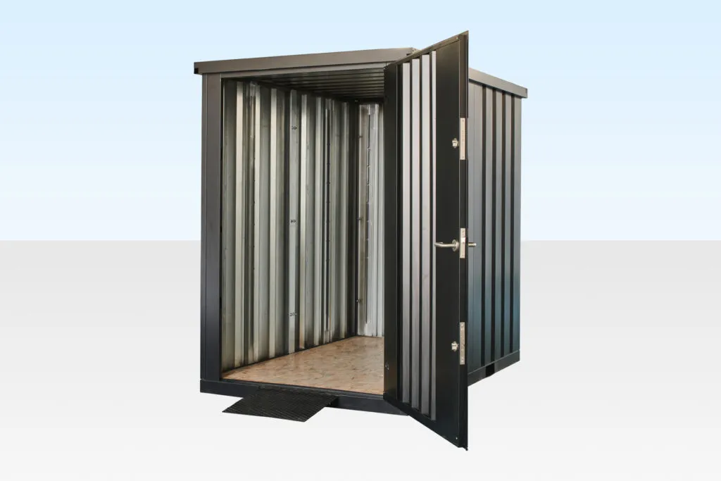 Flat Pack Metal Garden Store — view 5