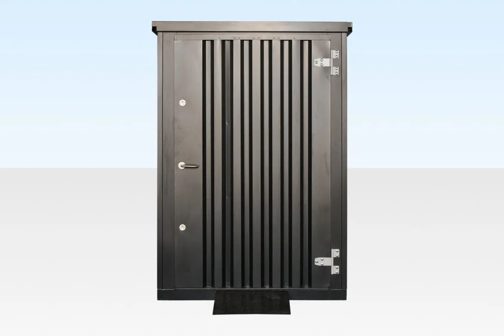 Flat Pack Metal Garden Store — view 6