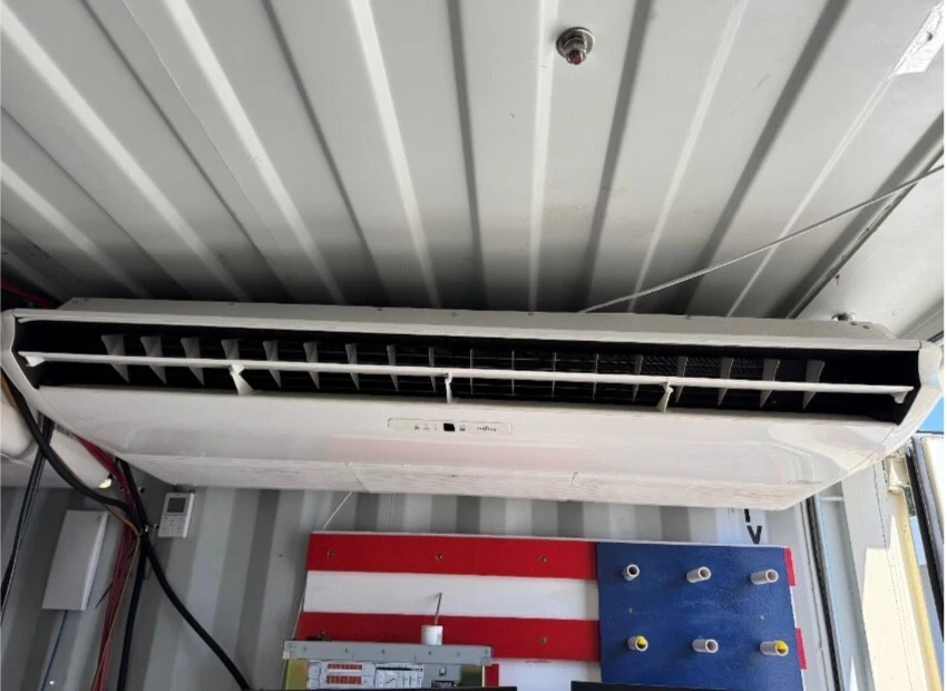 Refrigerated 20′ Conex Shipping Container — view 2